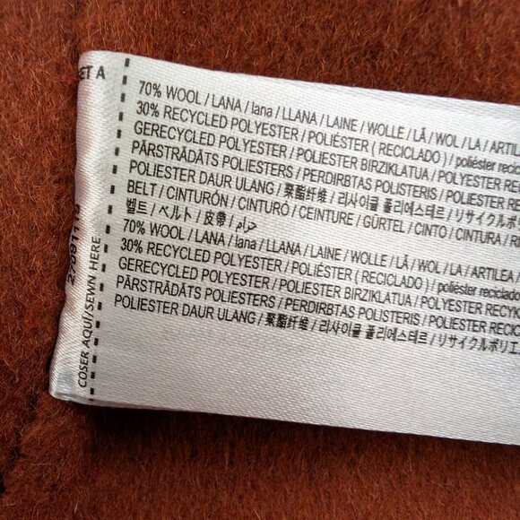 NWT Mango Wool Coat - Picture 5 of 5